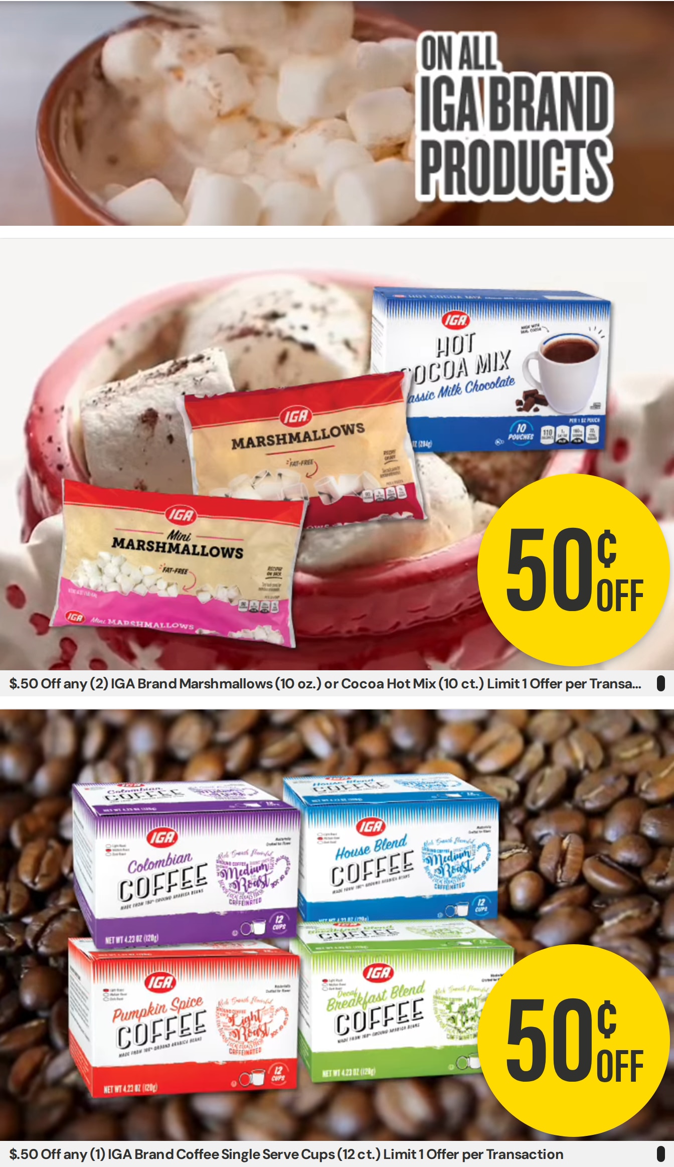 IGA Food Cache Weekly Ad October 7 - 20, 2026