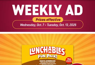 LaGree's Food Stores Weekly Ad October 7 - 13, 2026