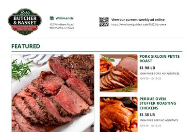 Bob's Butcher & Basket Weekly Ad October 9 - 15, 2026