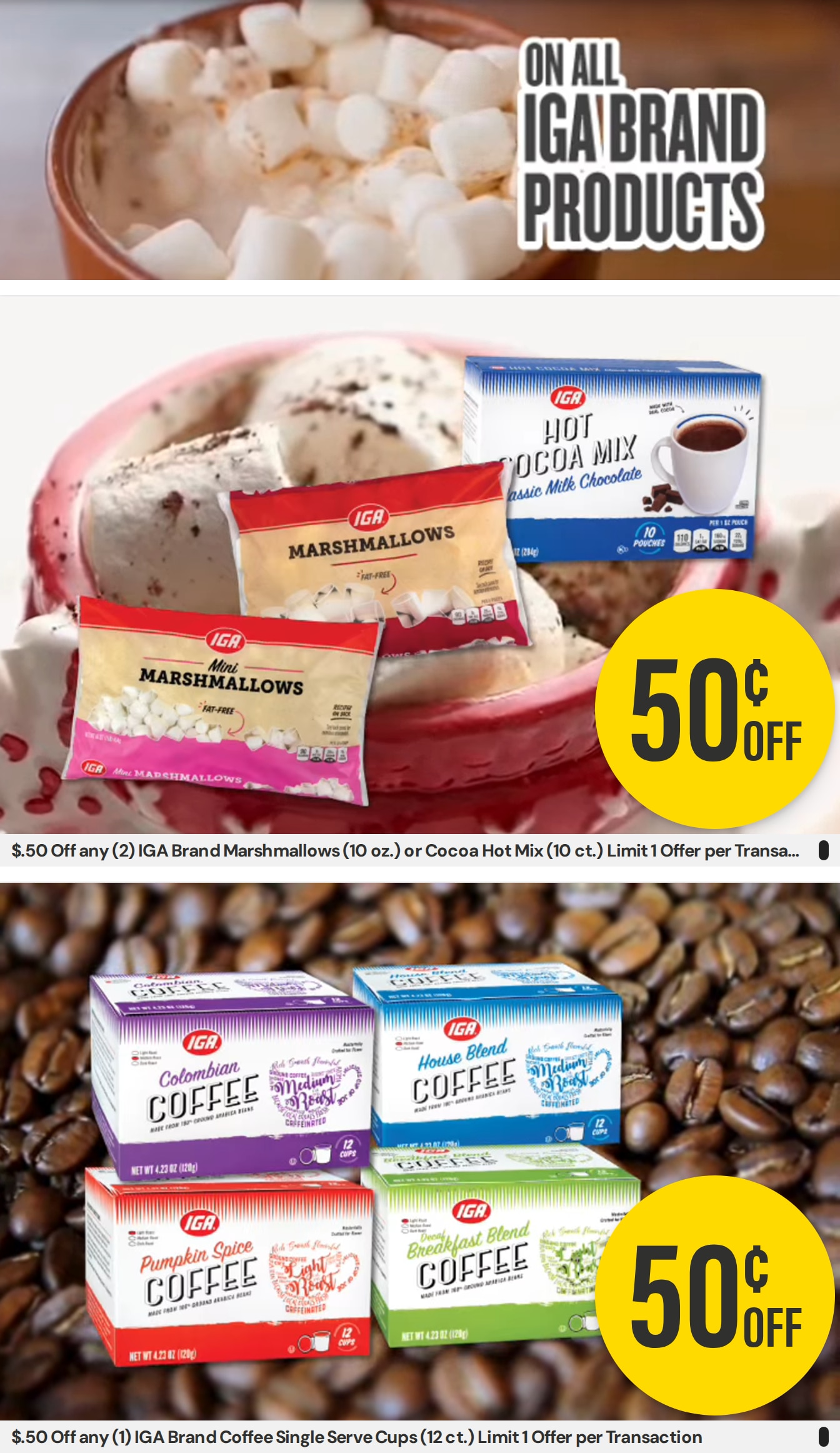 Rangeley IGA Weekly Ad October 7 - 20, 2026