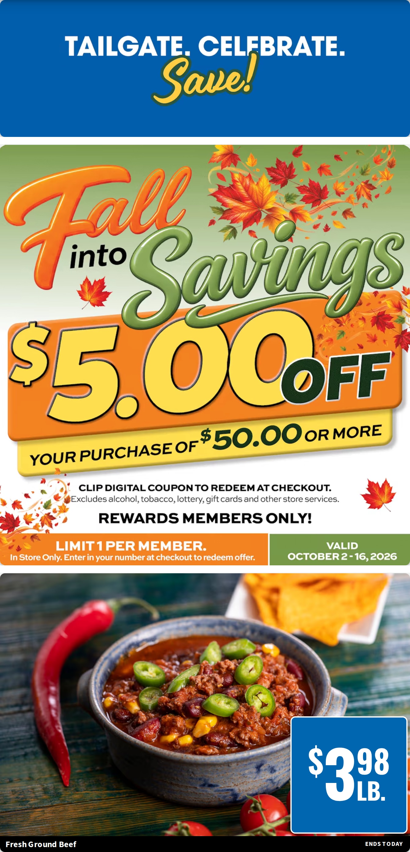 Zak's Supercenter Weekly Ad October 8 - 14, 2026