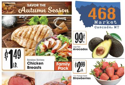 468 Market (130 1st St N, Cascade, MT) Weekly Ad October 7 - 13, 2026