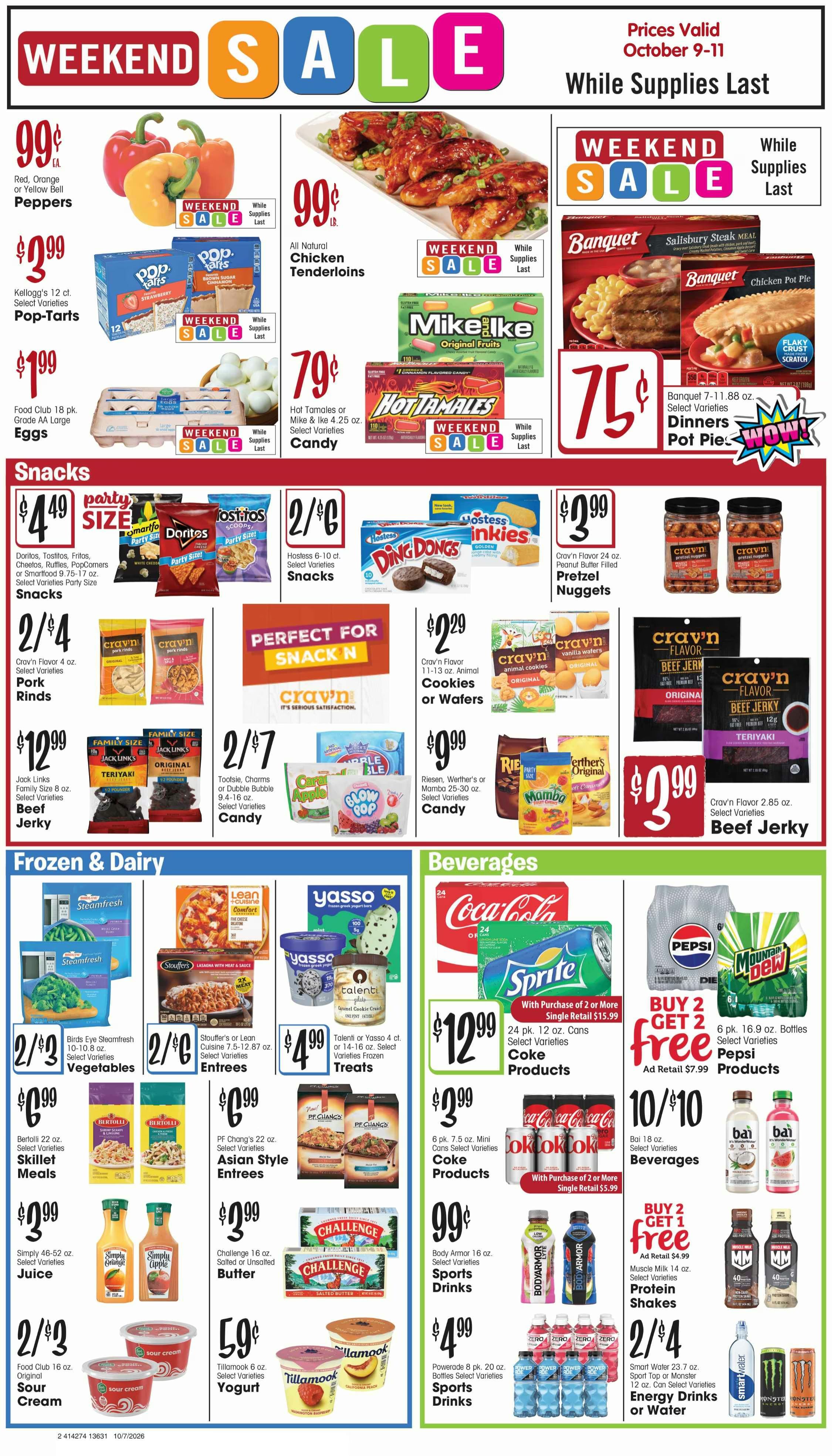 468 Market (130 1st St N, Cascade, MT) Weekly Ad October 7 - 13, 2026
