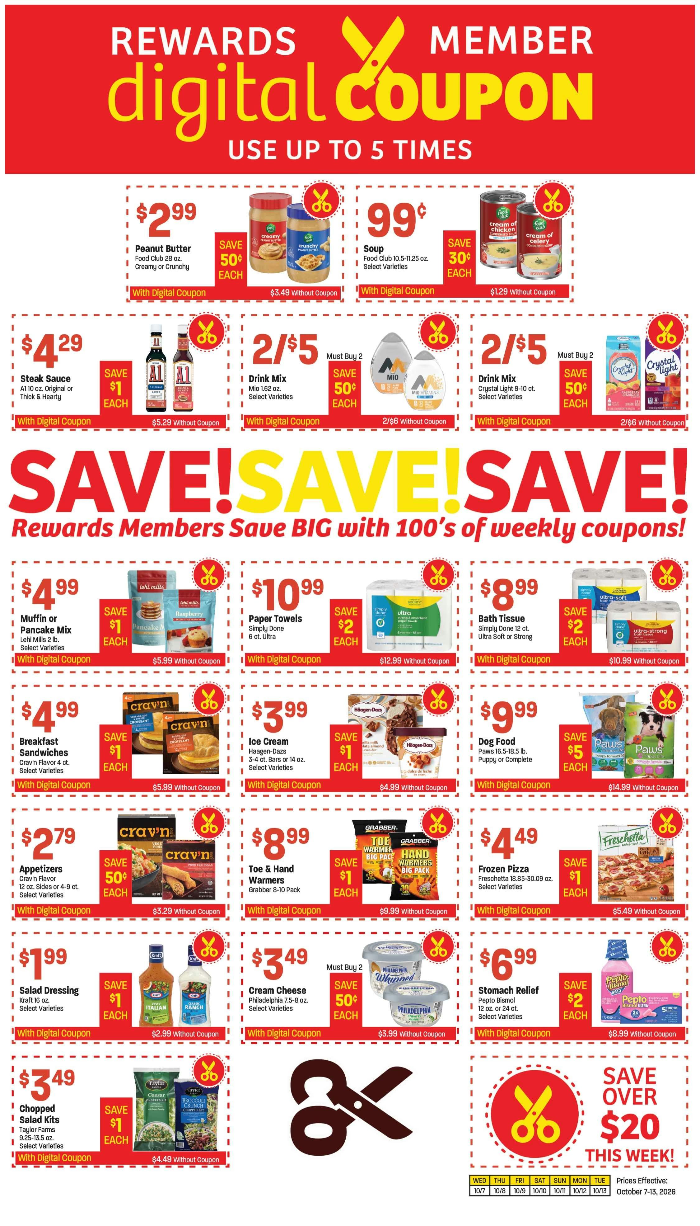468 Market (130 1st St N, Cascade, MT) Weekly Ad October 7 - 13, 2026