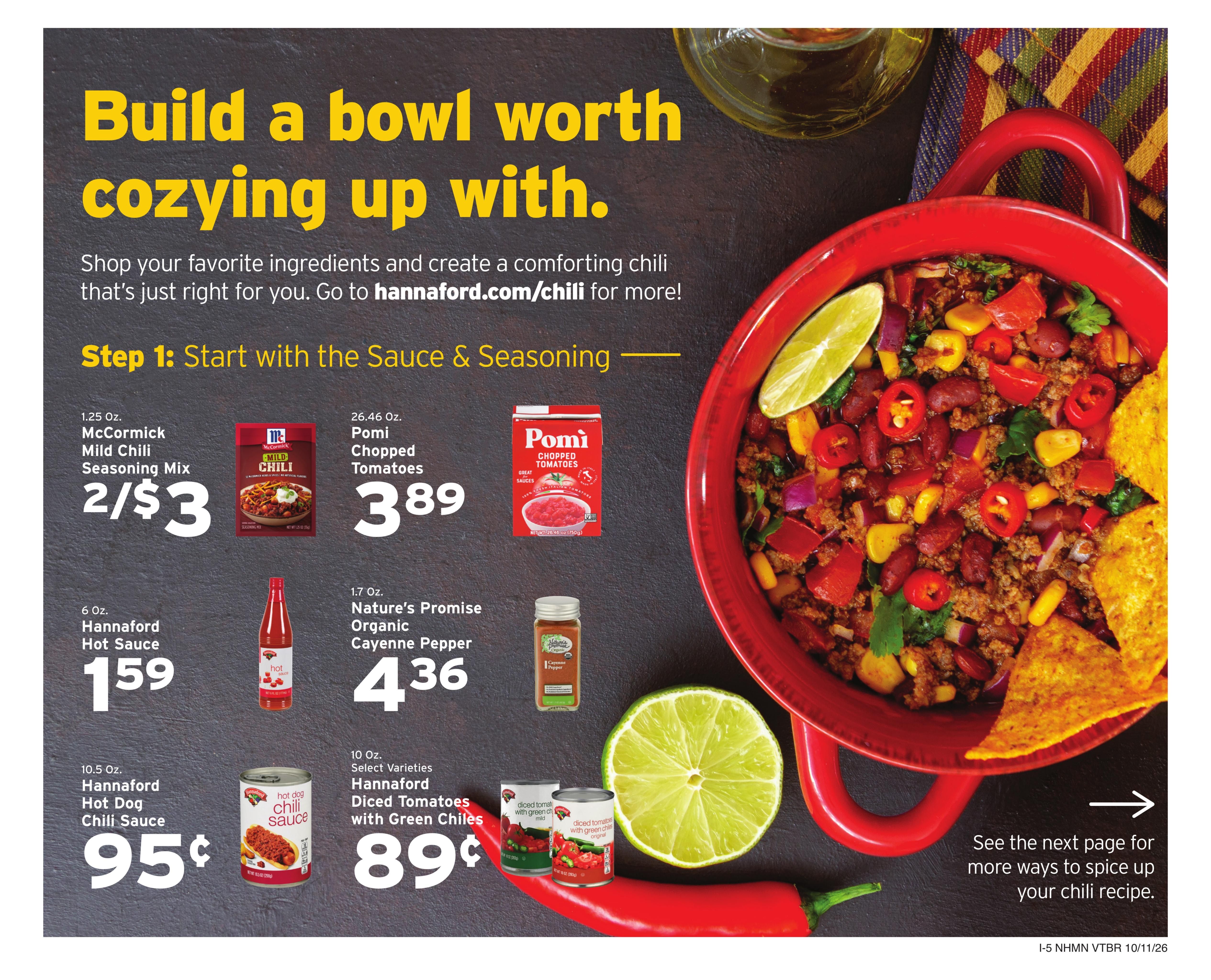 Hannaford (Dover Area, NH) Week 42 Flyer for Flipp Weekly Ad October 11 - 17, 2026