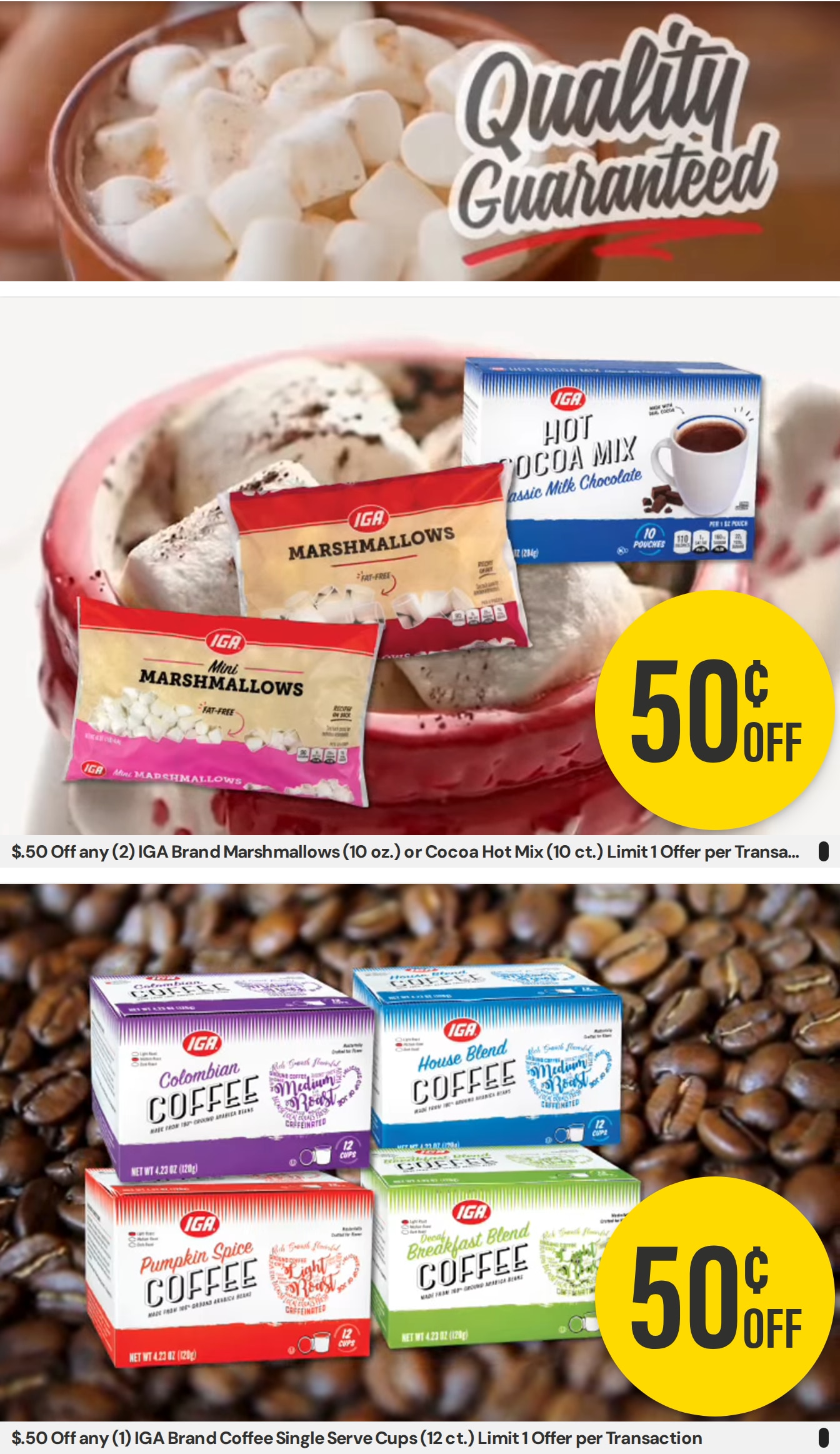 Tarlton IGA Express Weekly Ad October 7 - 20, 2026