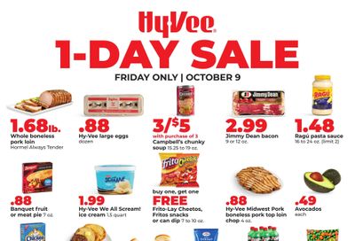Hy-Vee (Alleman Area, IA) 1-DAY SALE! Weekly Ad October 9 - 9, 2026