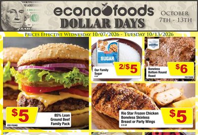 Econofoods Weekly Ad October 7 - 13, 2026