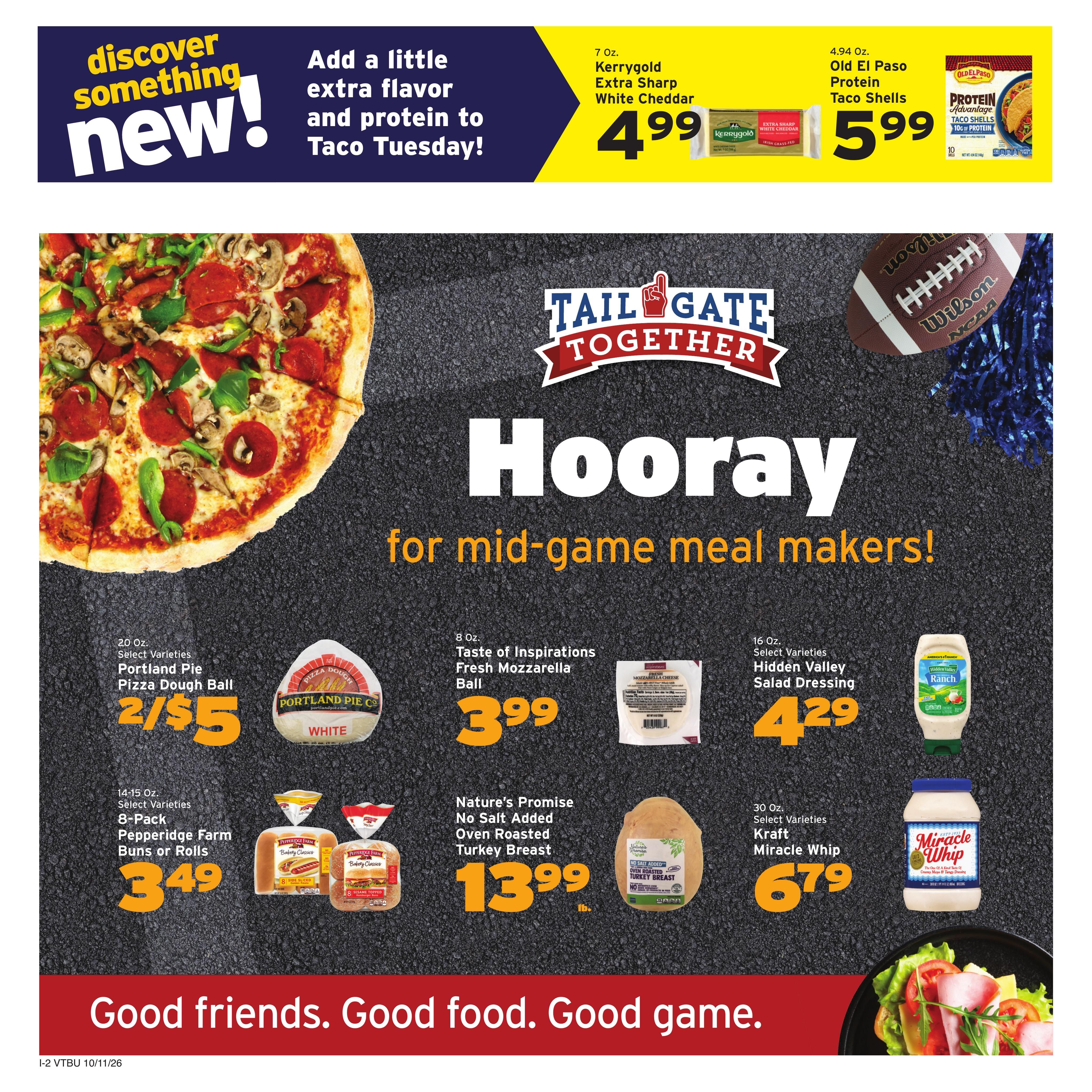 Hannaford (Barre Area, VT) Week 42 Flyer for Flipp Weekly Ad October 11 - 17, 2026