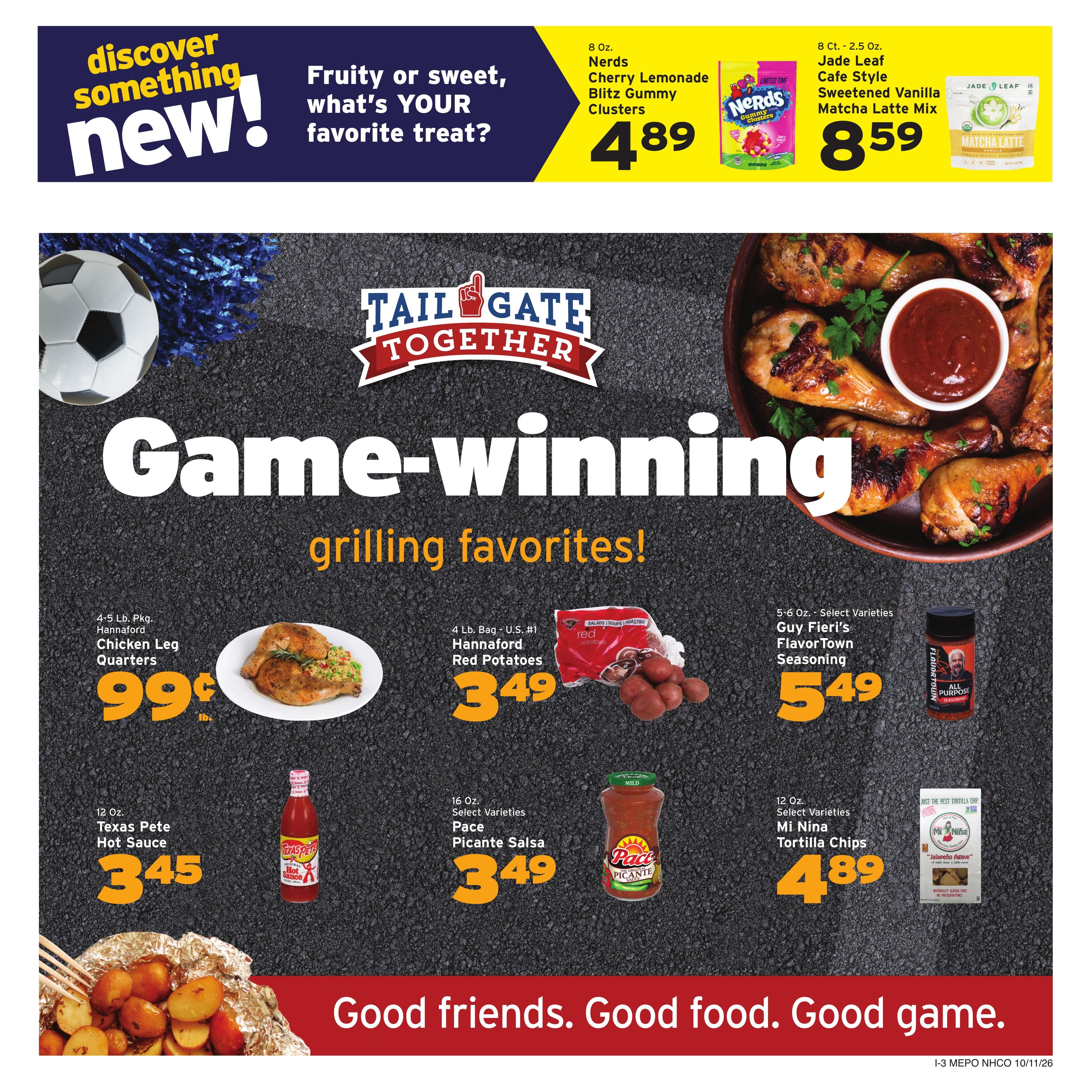 Hannaford (Moody-Ogunquit Area, ME) Week 42 Flyer for Flipp Weekly Ad October 11 - 17, 2026