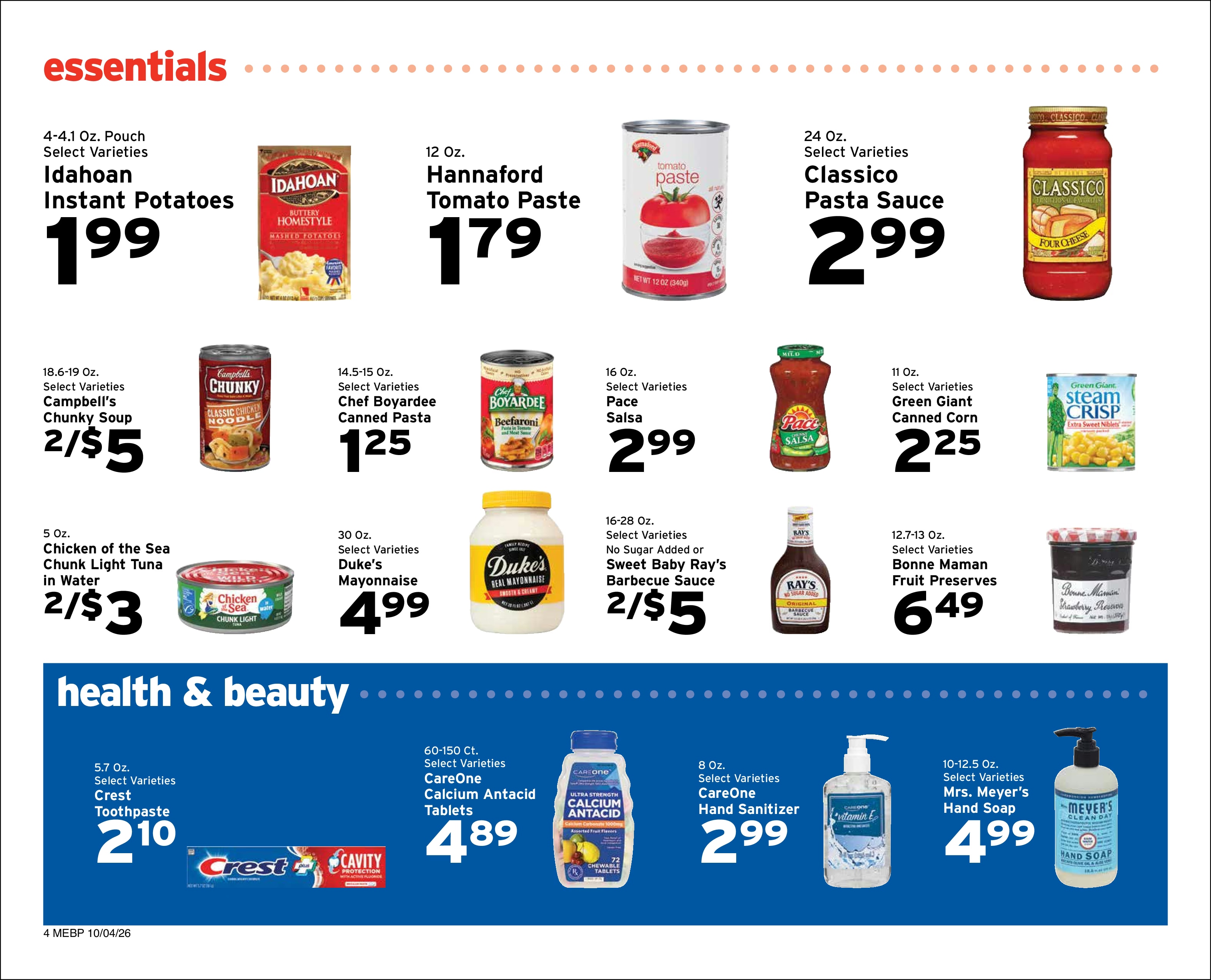 Mainely Provisions (72 Main St., Bethel, ME) Weekly Ad October 4 - 10, 2026