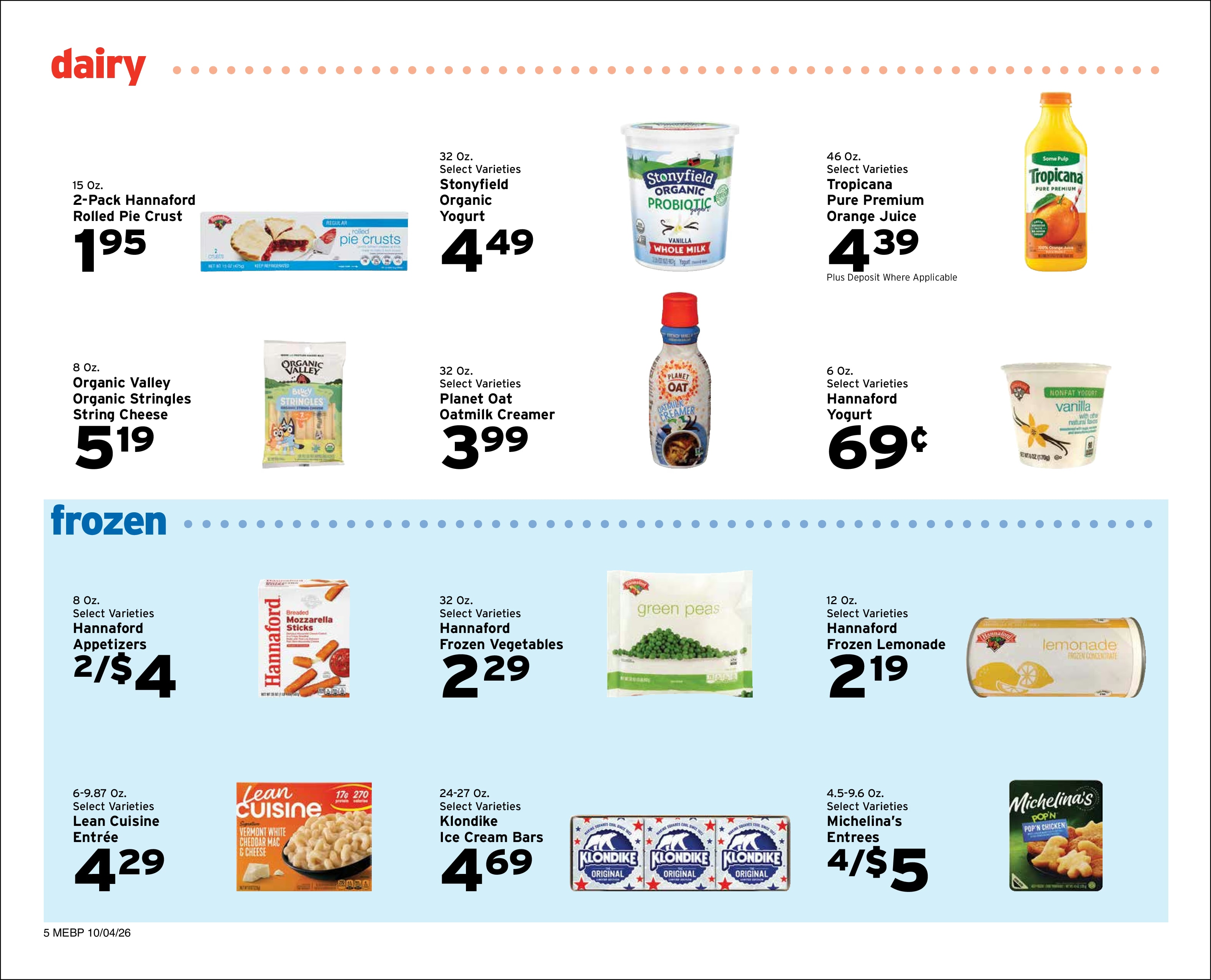 Mainely Provisions (72 Main St., Bethel, ME) Weekly Ad October 4 - 10, 2026