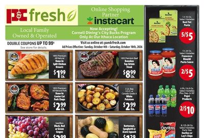 P&C Fresh Markets Weekly Ad October 4 - 10, 2026
