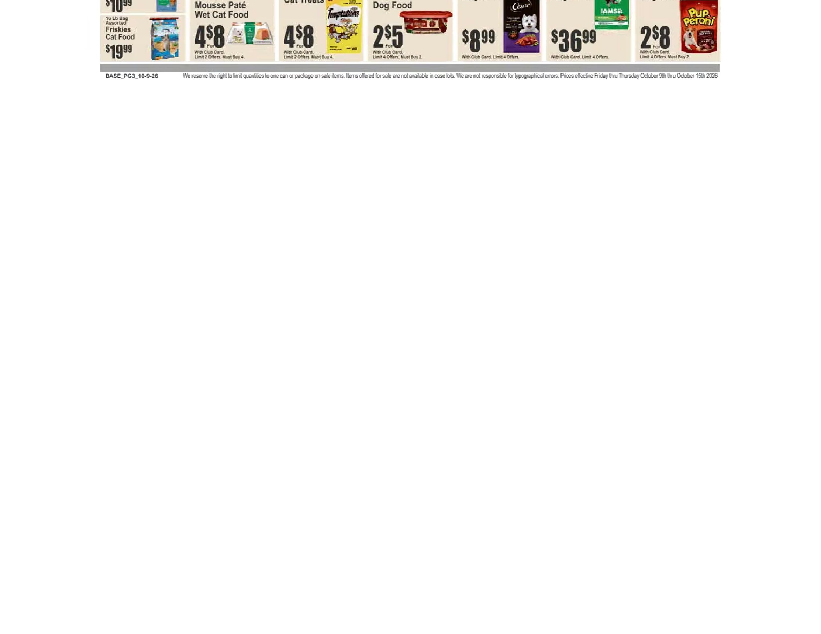 Almonte's Food Dynasty (1525 86th Street, Brooklyn, NY) Weekly Ad October 9 - 15, 2026