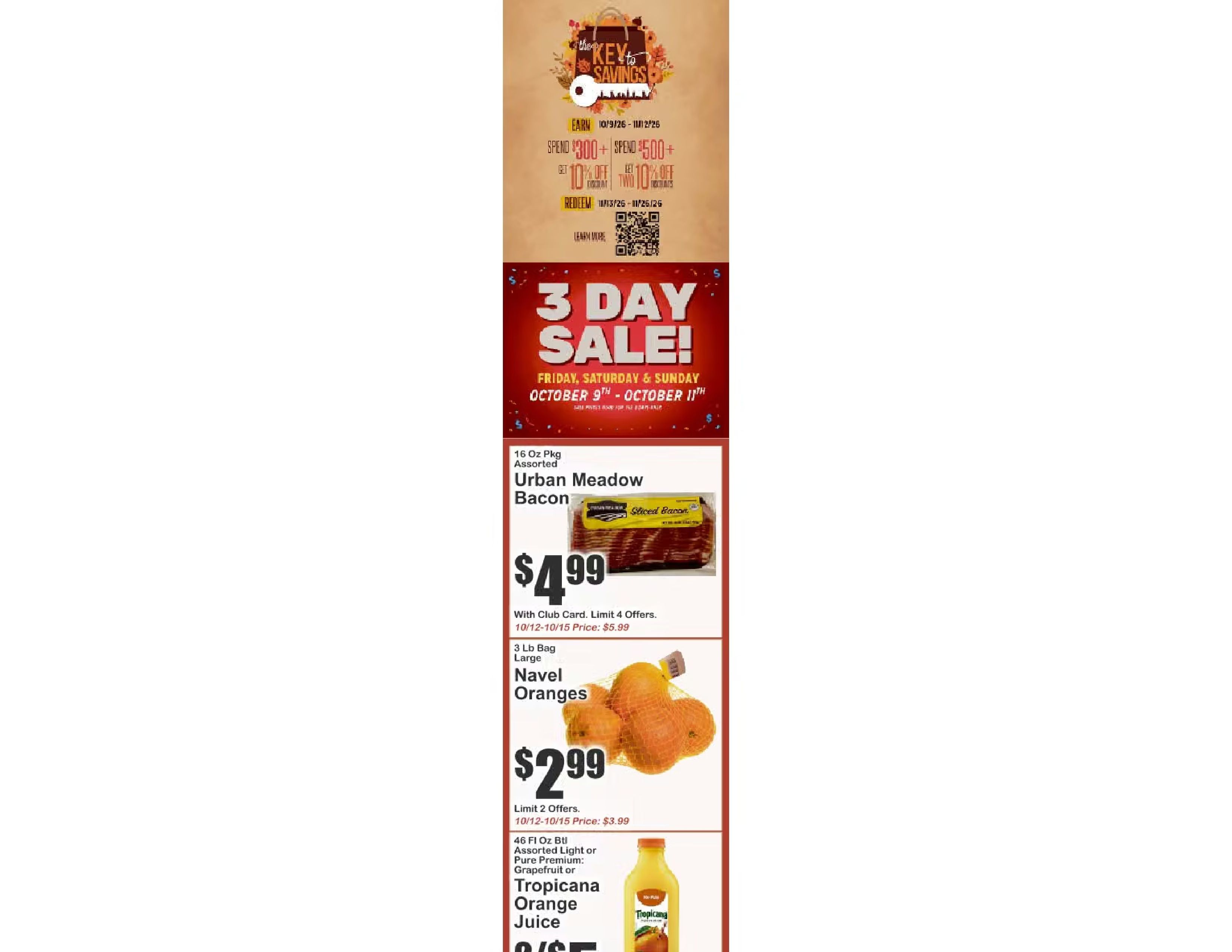 Almonte's Food Dynasty (1525 86th Street, Brooklyn, NY) Weekly Ad October 9 - 15, 2026
