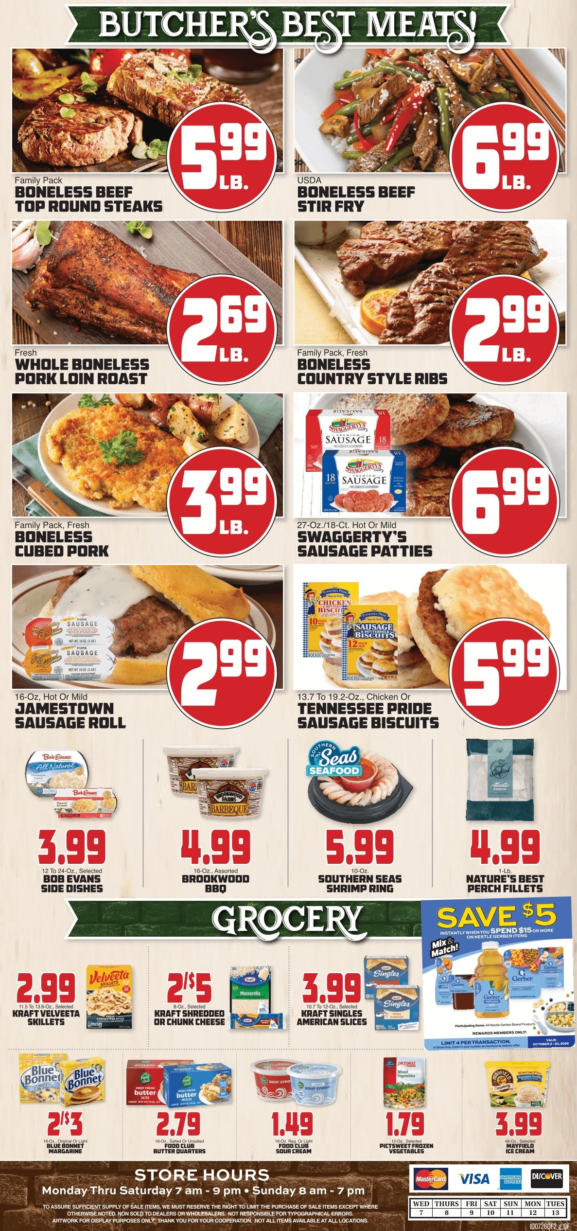 Quality Foods (Commerce and other locations, GA) Weekly Ad October 7 - 13, 2026