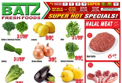 Baiz Market (Mesa, AZ) Weekly Ad October 2 - 8, 2026