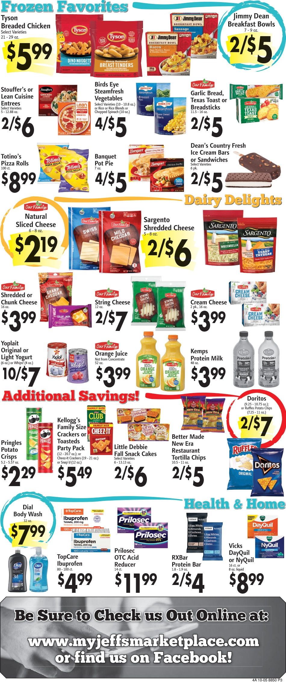 Jeff's Market Weekly Ad October 5 - 11, 2026