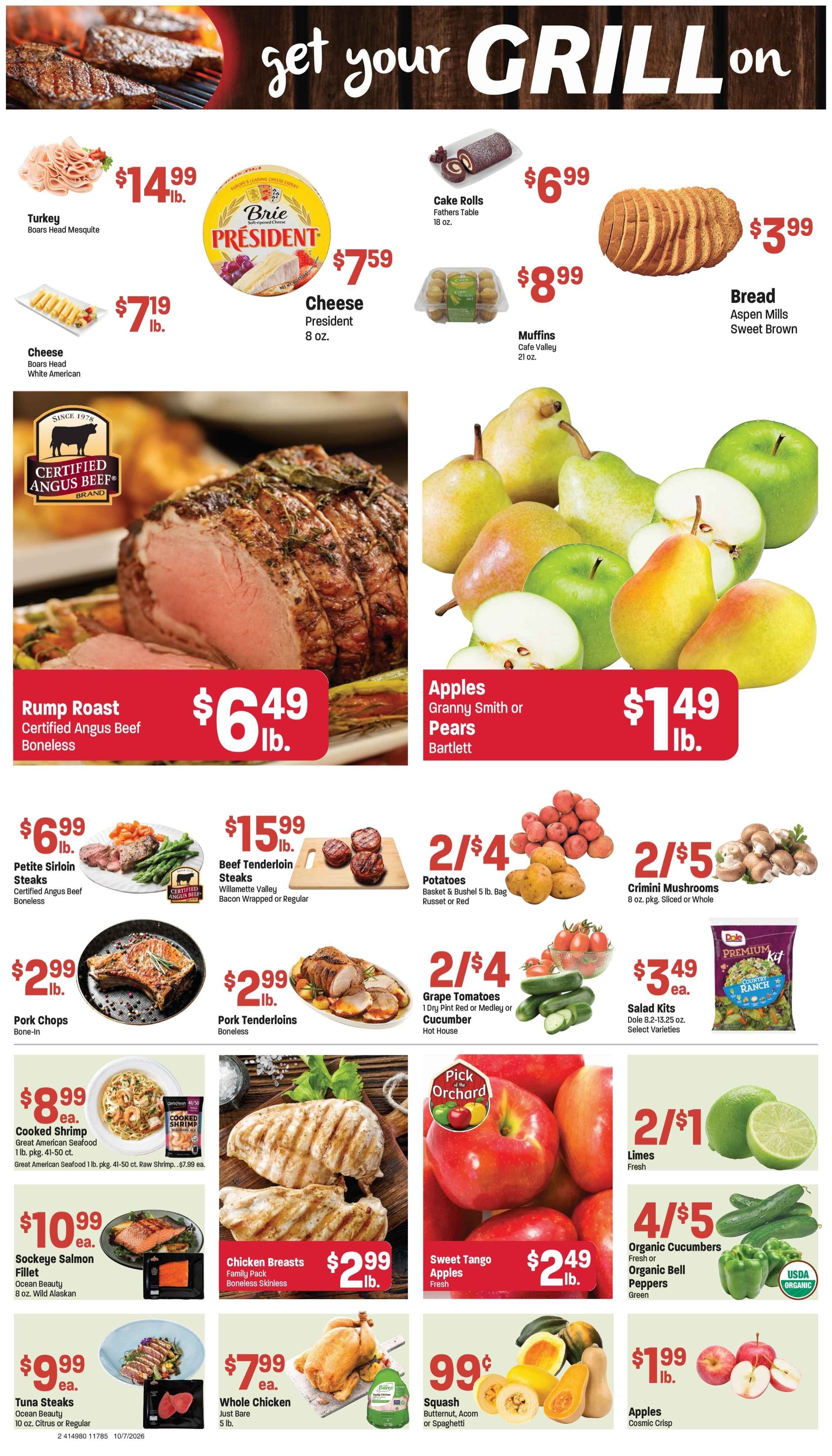 Eden Valley Market (2555 Wolf Creek Dr., Eden, UT) Weekly Ad October 5 - 11, 2026