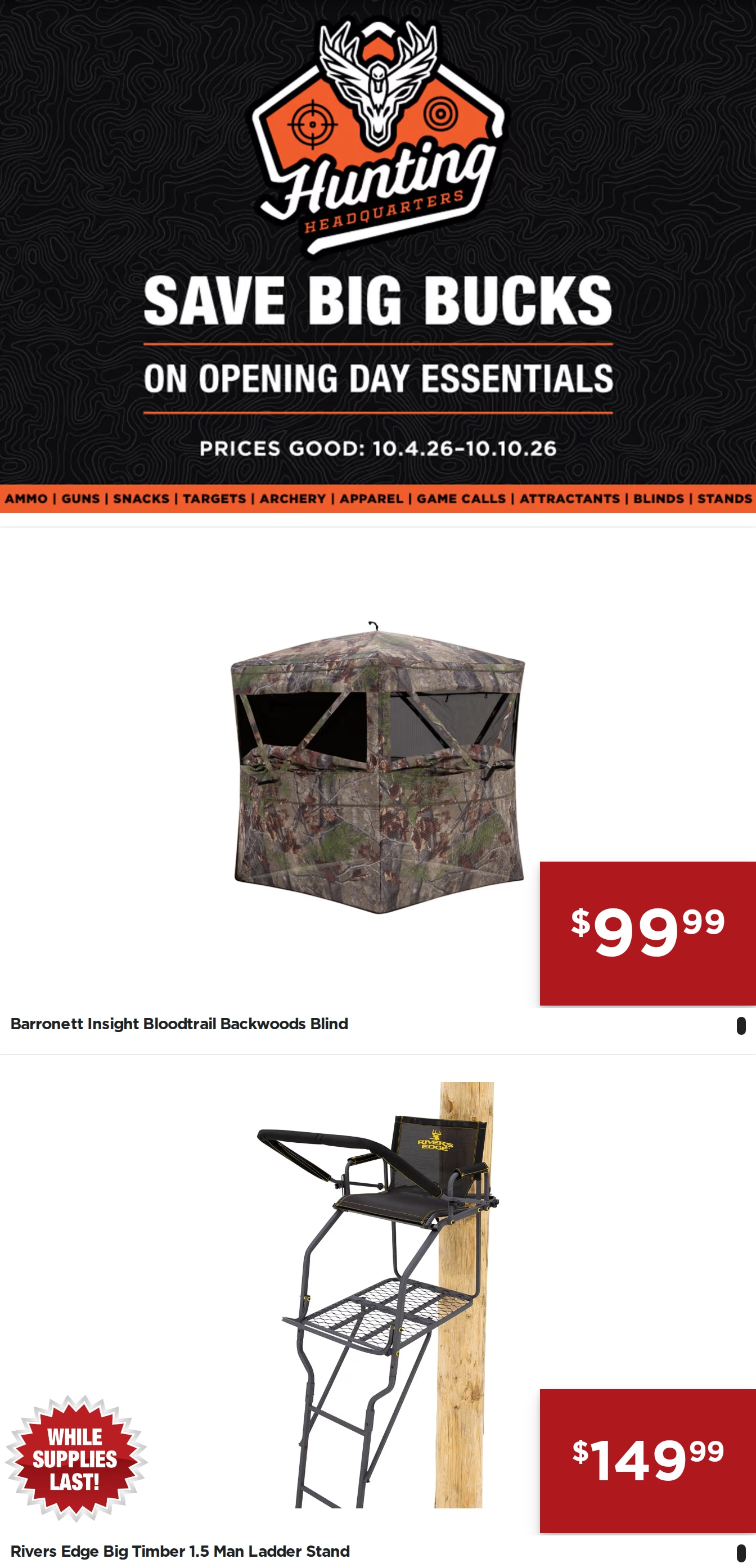 L&M Fleet Supply Weekly Ad October 4 - 10, 2026
