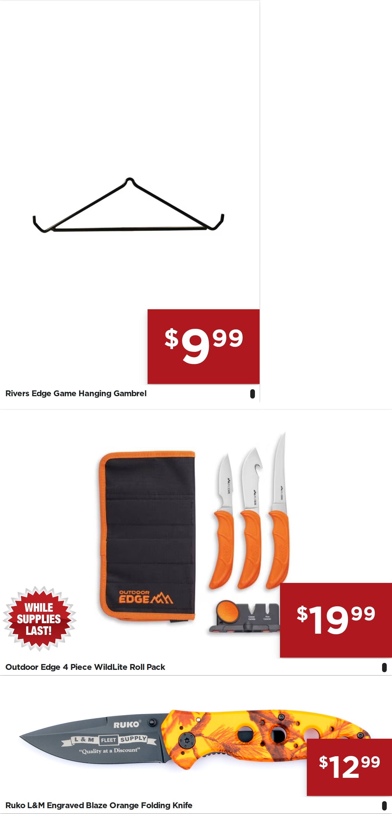 L&M Fleet Supply Weekly Ad October 4 - 10, 2026