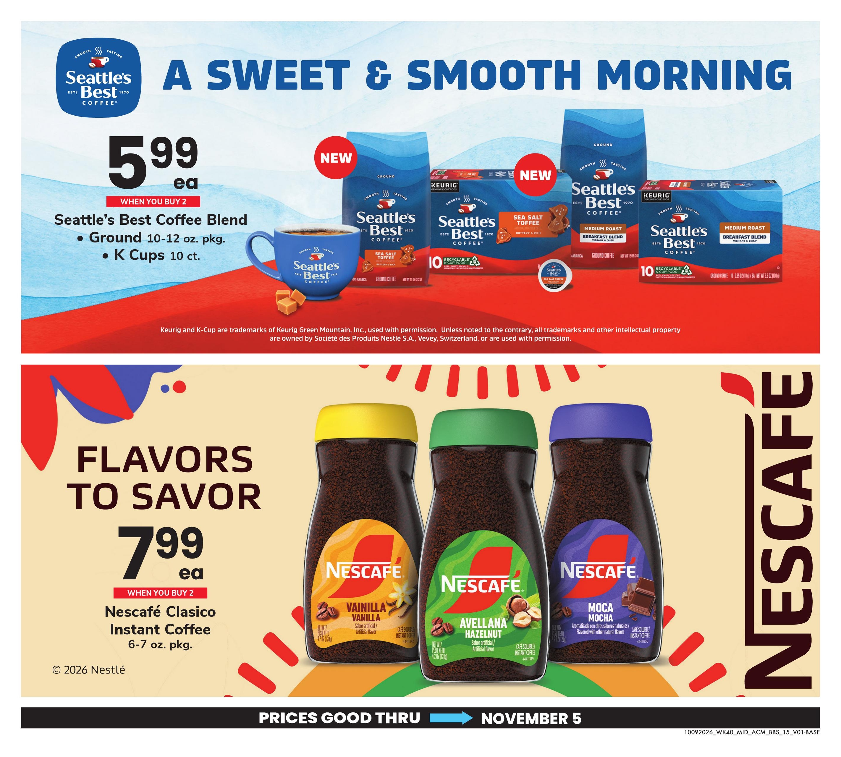 Acme Markets (Bethany Beach Area, DE) Big Book of Savings Weekly Ad October 9 - November 5, 2026