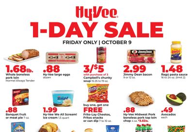 Hy-Vee (Eau Claire Area, WI) 1-DAY SALE! Weekly Ad October 9 - 9, 2026