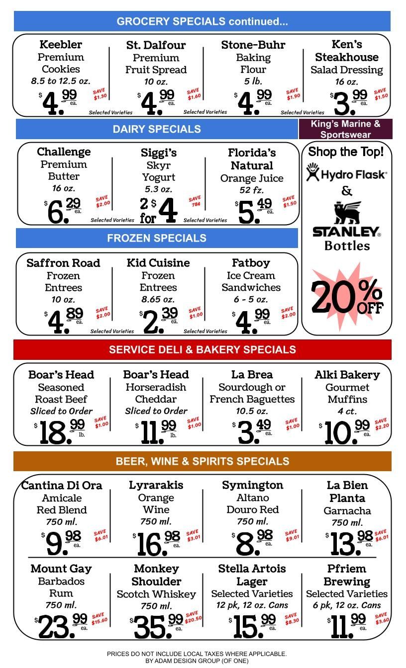 Kings Market Friday Harbor Weekly Ad October 7 - 13, 2026