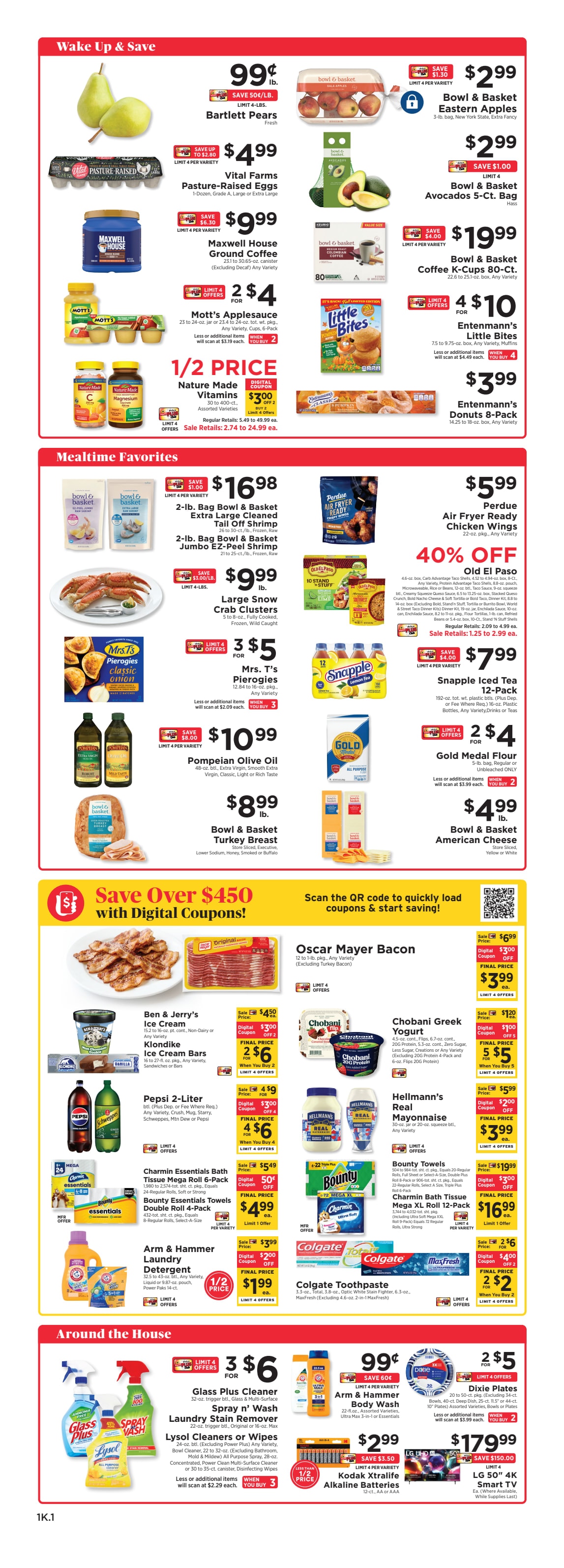 ShopRite (949 Beards Hill Rd, Aberdeen, MD) Weekly Ad October 9 - 15, 2026