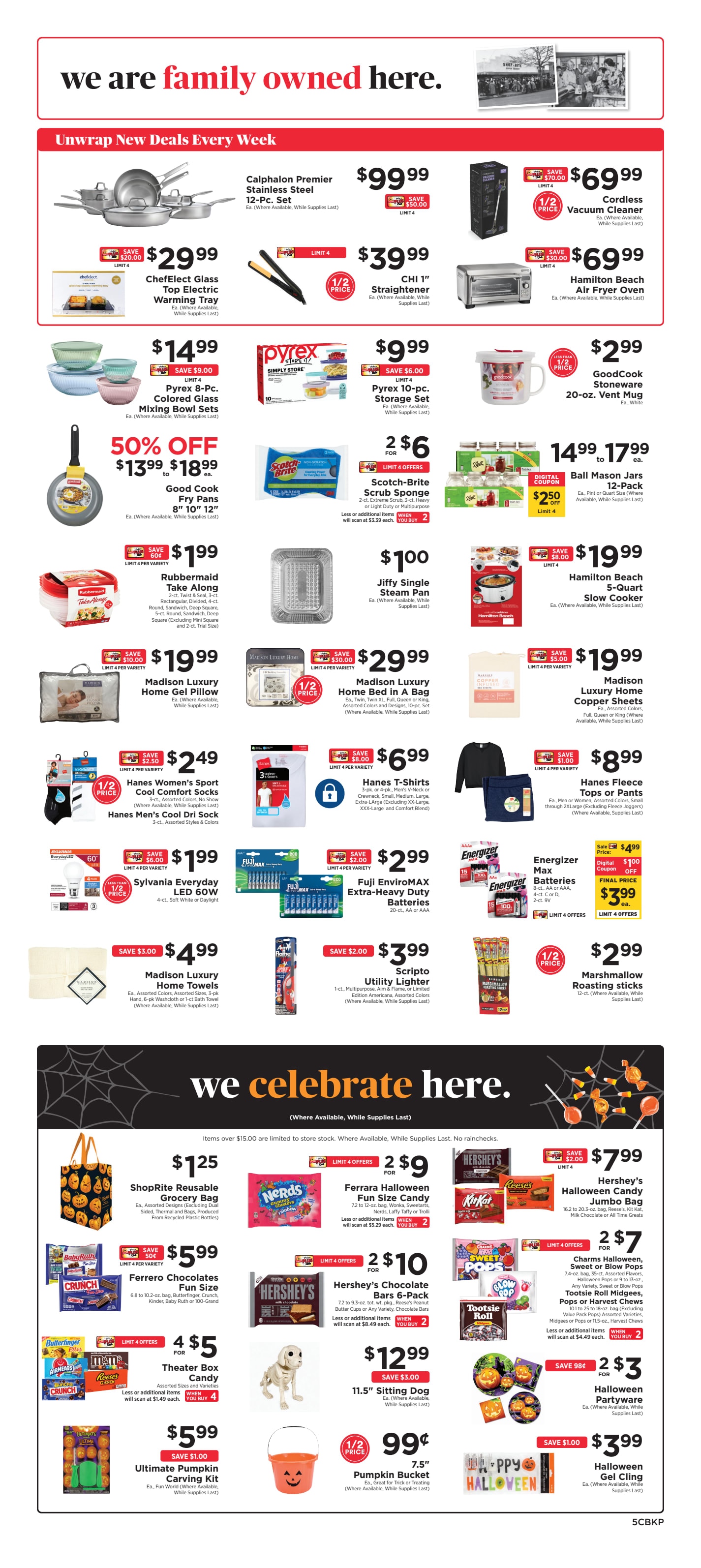 ShopRite (949 Beards Hill Rd, Aberdeen, MD) Weekly Ad October 9 - 15, 2026
