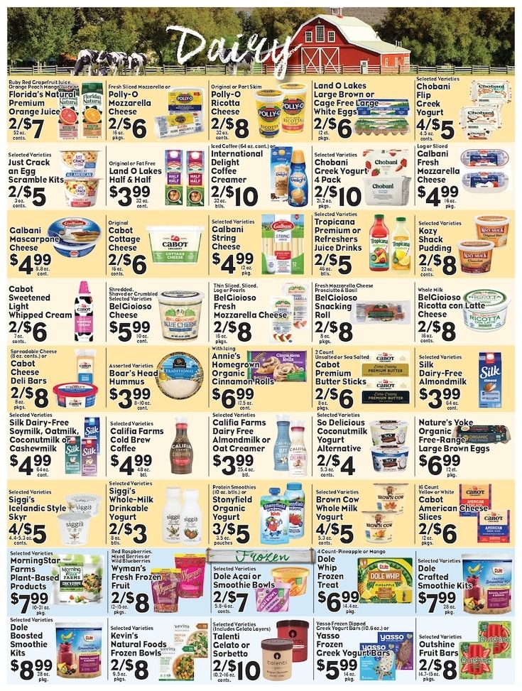 Village Barn Fresh Market Weekly Ad October 9 - 15, 2026