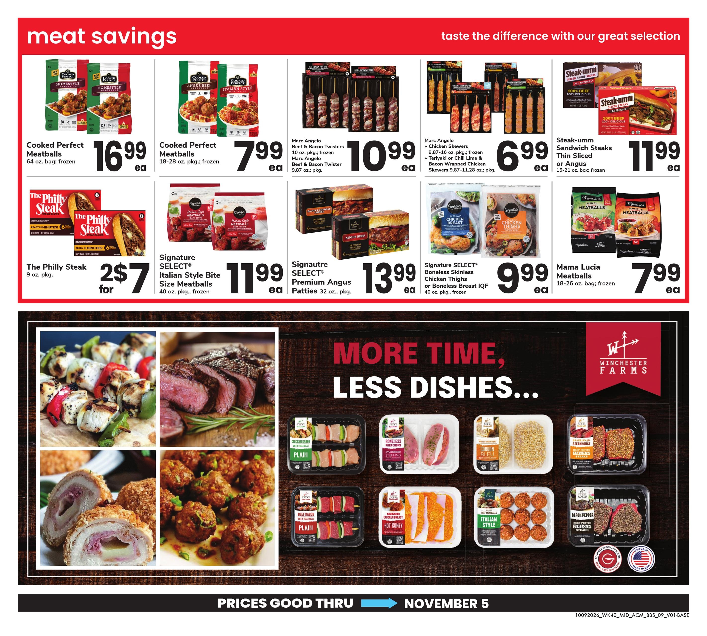 Acme Markets (Ansonia Area, CT) Big Book of Savings Weekly Ad October 9 - November 5, 2026