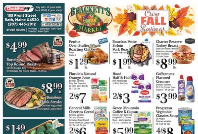 Brackett's Market Weekly Ad October 9 - 15, 2026