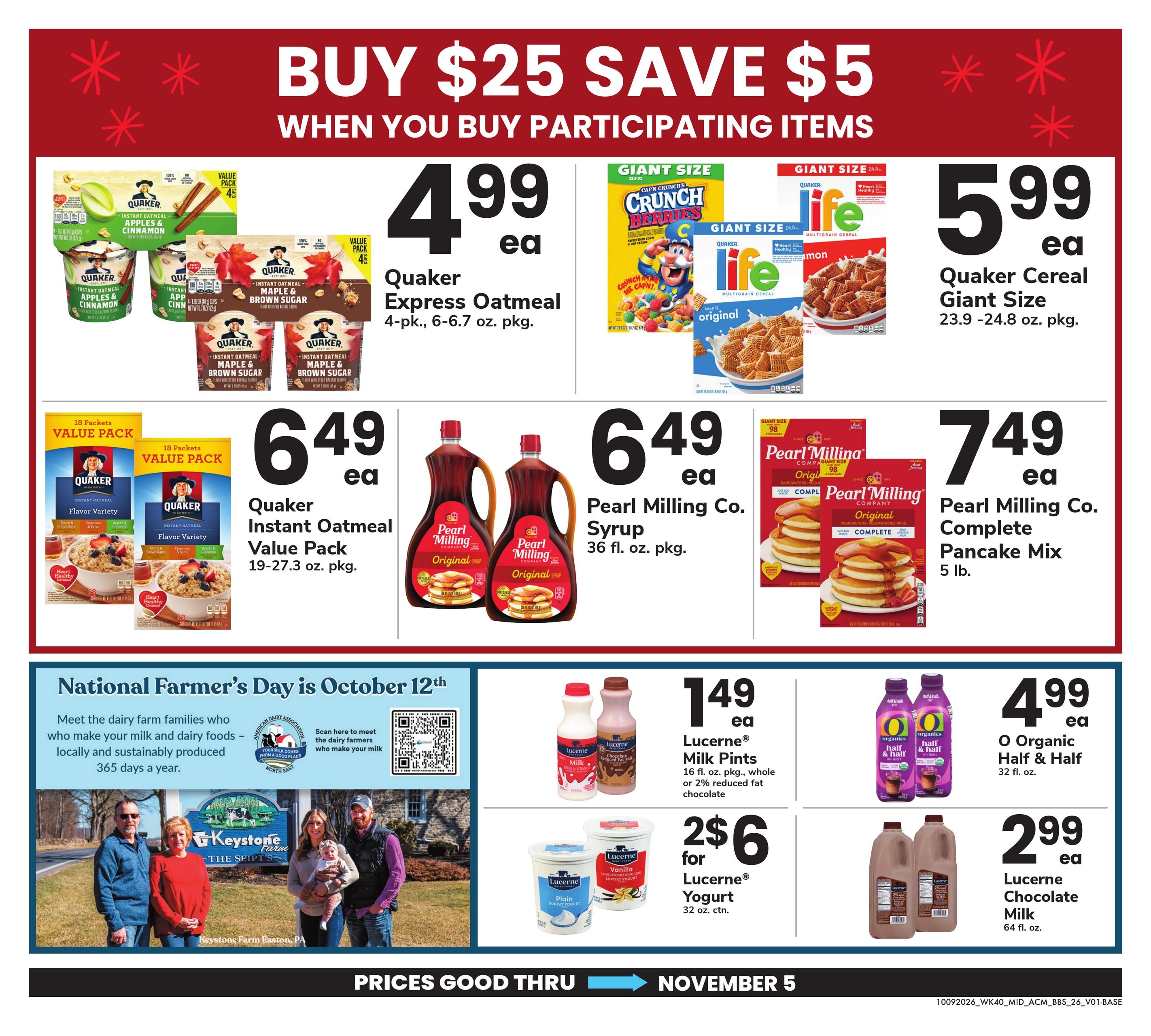 Acme Markets (Dover Area, DE) Big Book of Savings Weekly Ad October 9 - November 5, 2026