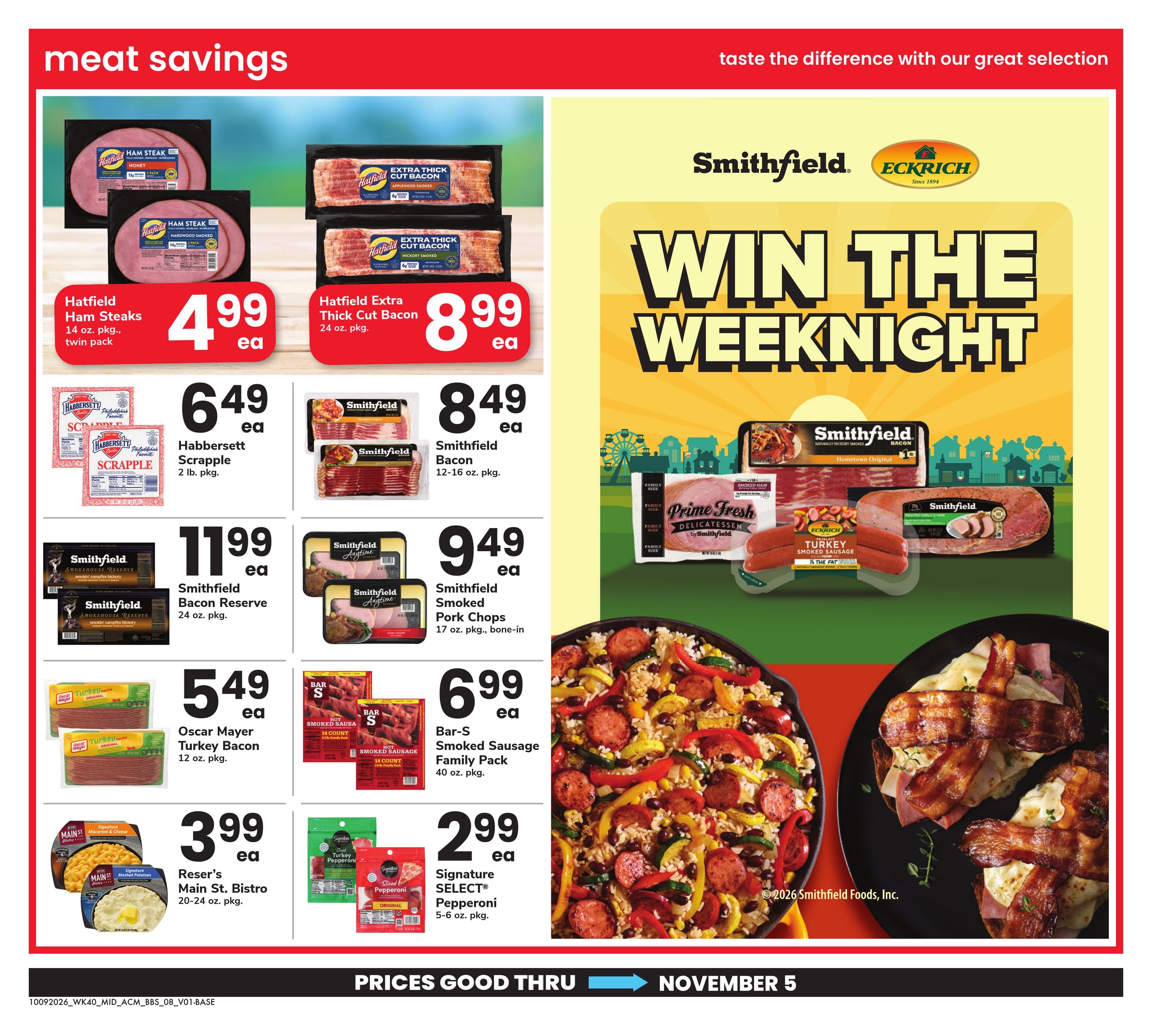 Acme Markets (Dover Area, DE) Big Book of Savings Weekly Ad October 9 - November 5, 2026