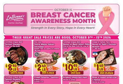 LaBonne's Markets (Connecticut) Weekly Ad October 9 - 15, 2026
