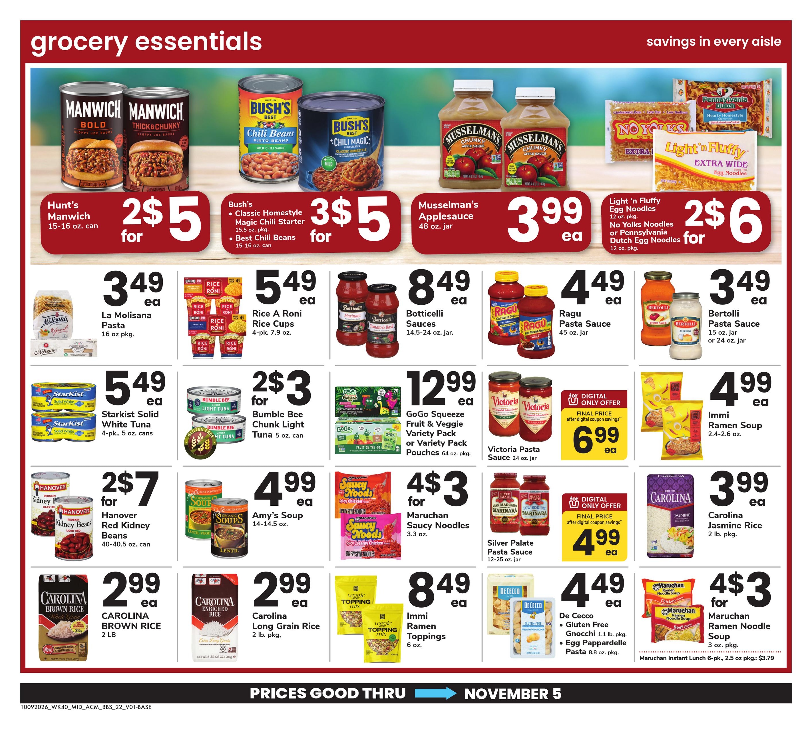 Acme Markets (New Brunswick Area, NJ) Big Book of Savings Weekly Ad October 9 - November 5, 2026