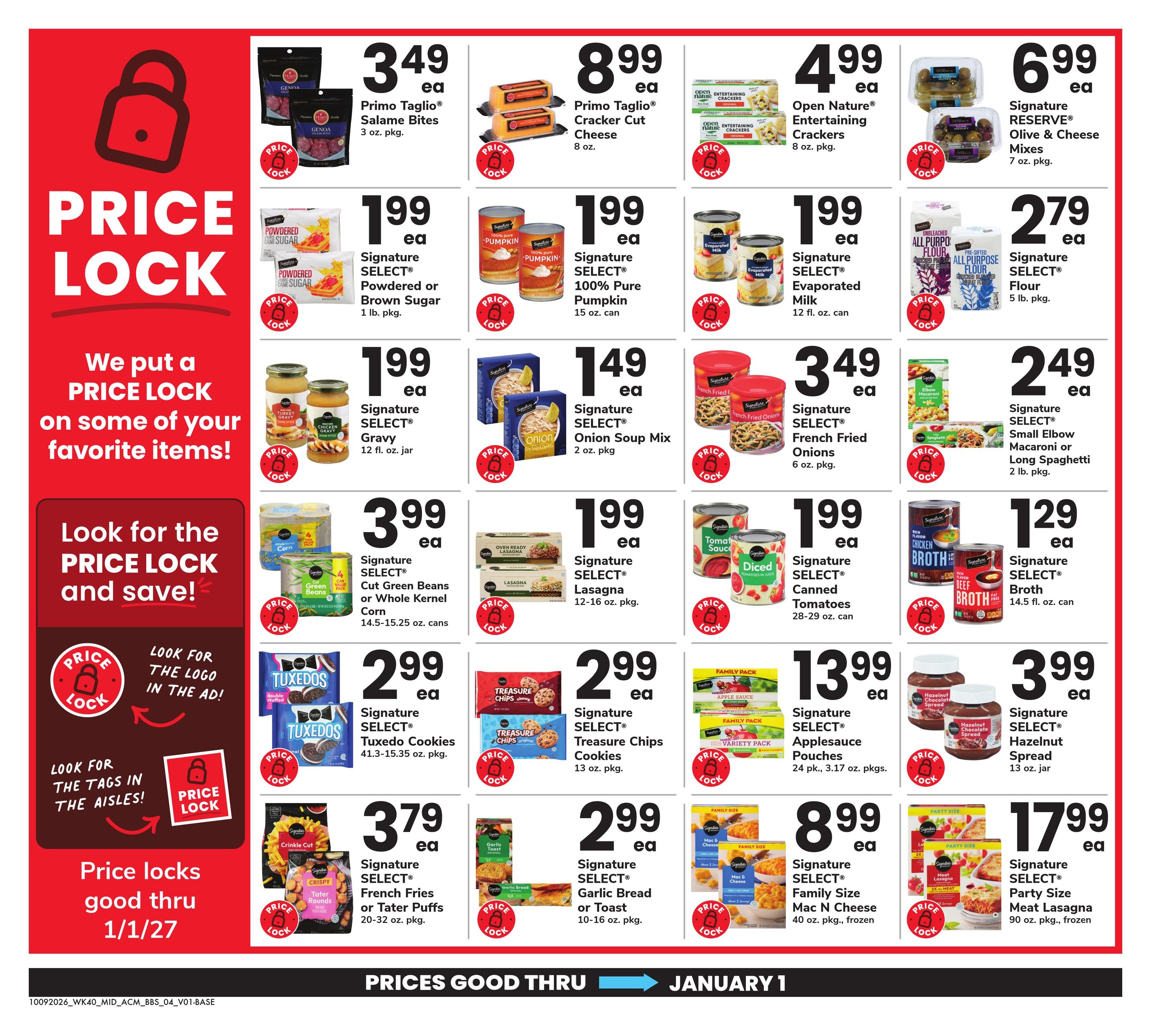 Acme Markets (New Brunswick Area, NJ) Big Book of Savings Weekly Ad October 9 - November 5, 2026