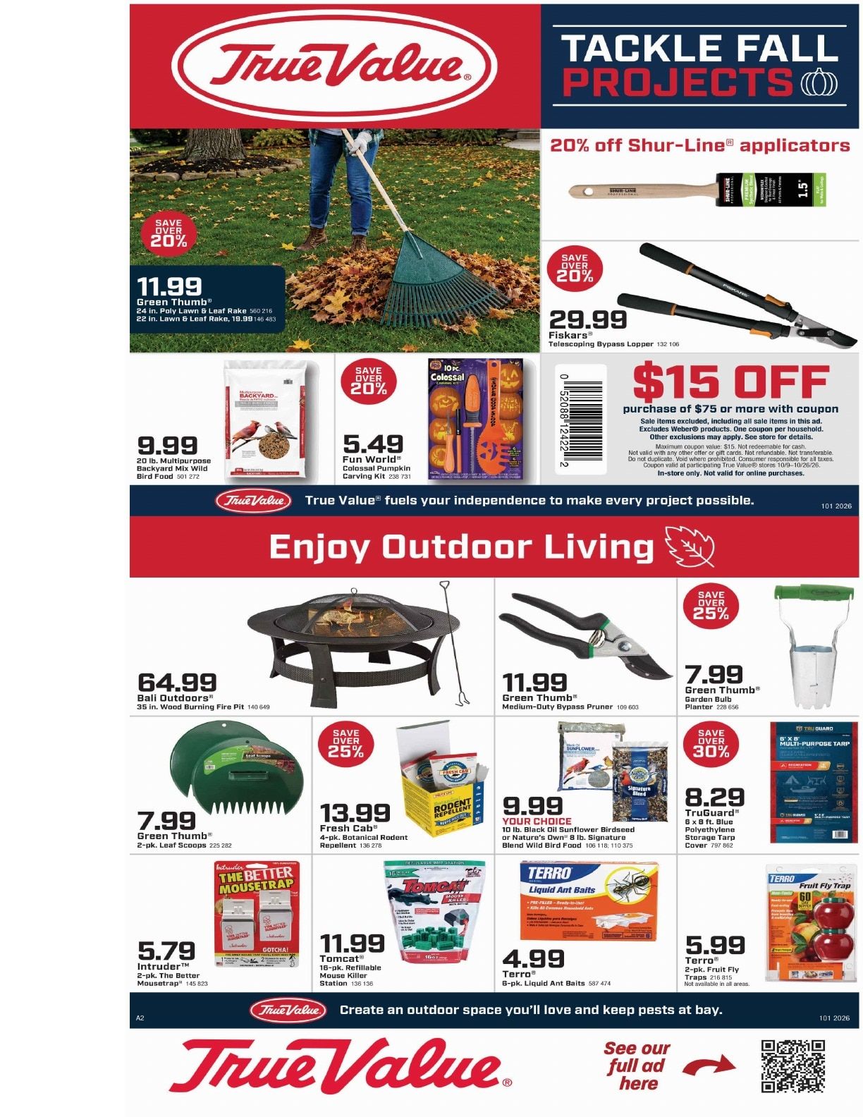 Davis Food & Drug True Value Savings Weekly Ad October 9 - 26, 2026