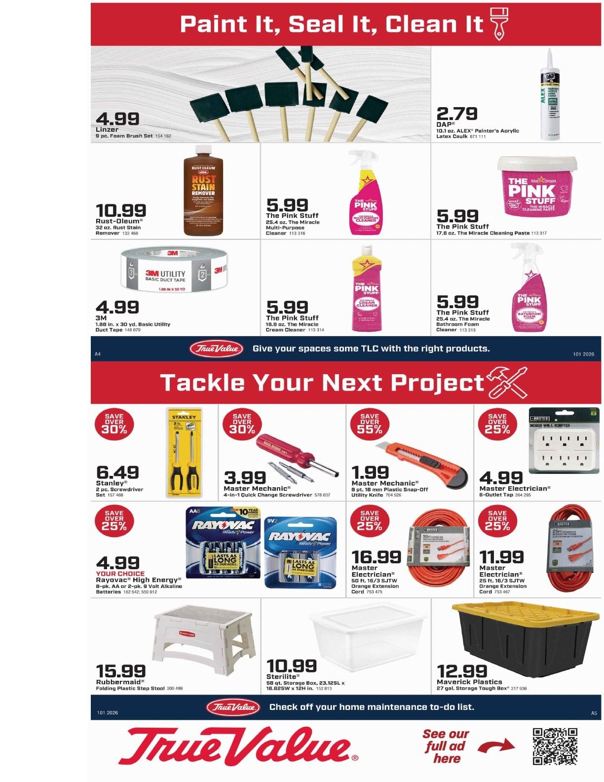 Davis Food & Drug True Value Savings Weekly Ad October 9 - 26, 2026