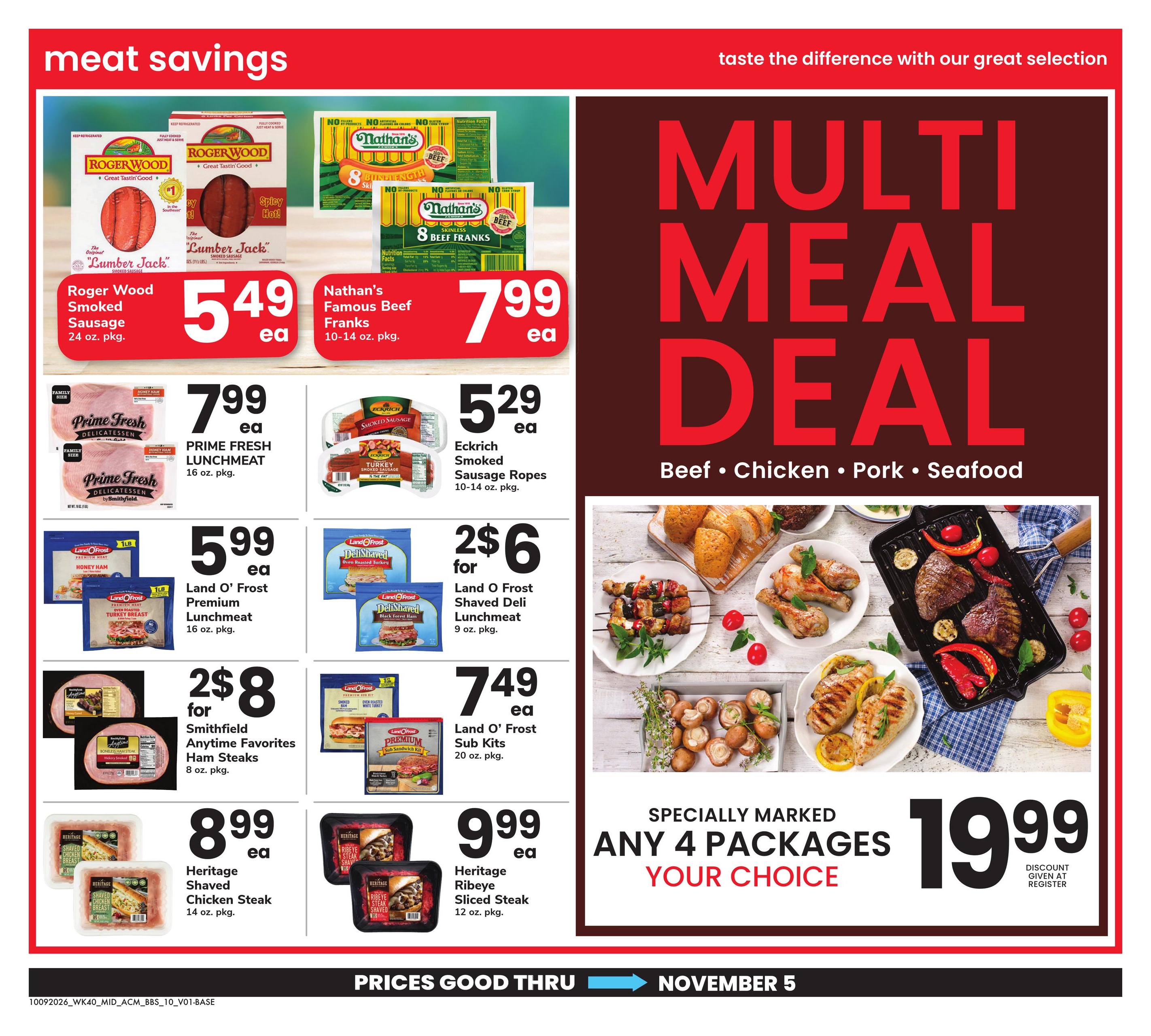 Acme Markets (Camden Area, NJ) Big Book of Savings Weekly Ad October 9 - November 5, 2026
