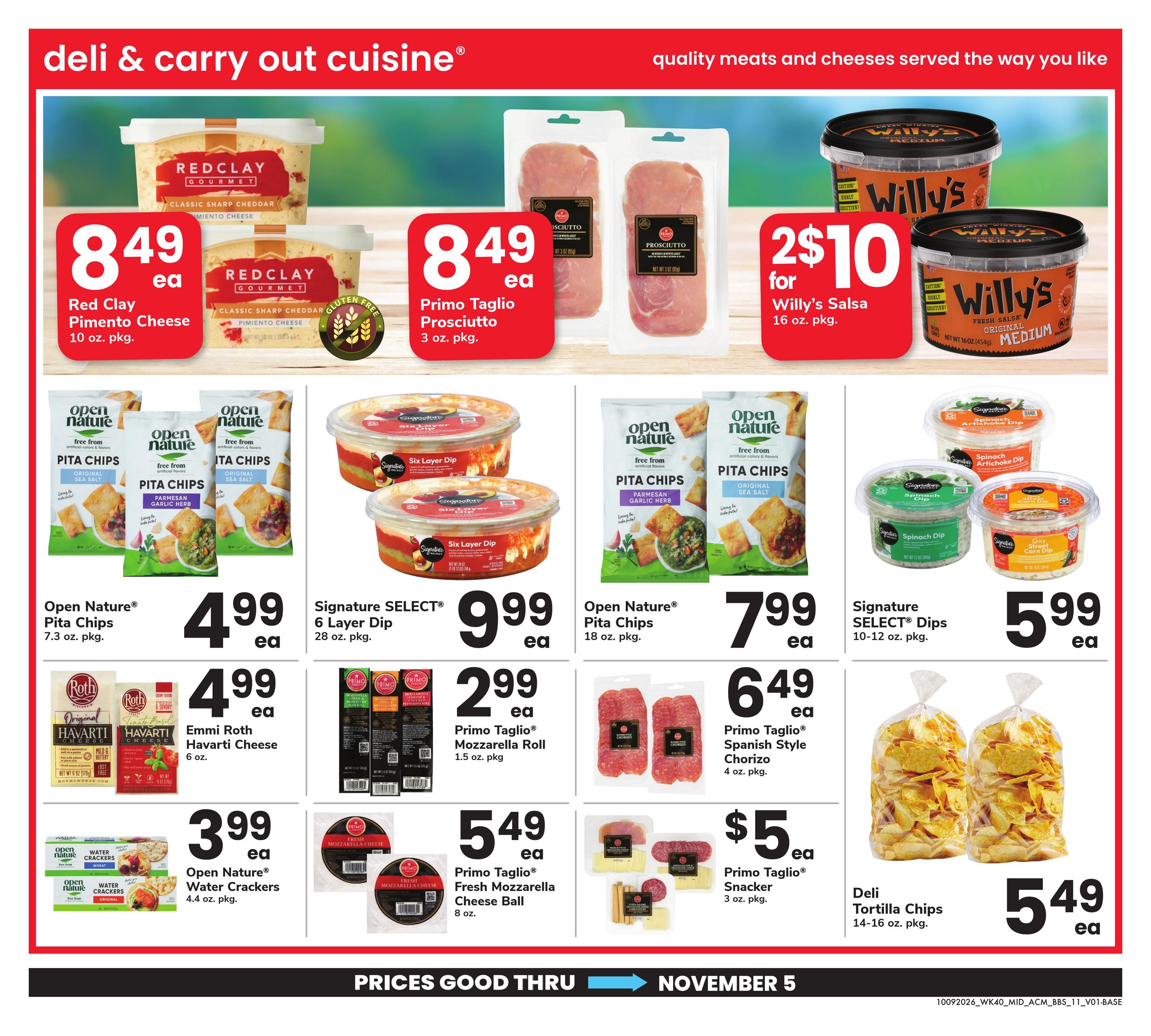 Acme Markets (Camden Area, NJ) Big Book of Savings Weekly Ad October 9 - November 5, 2026