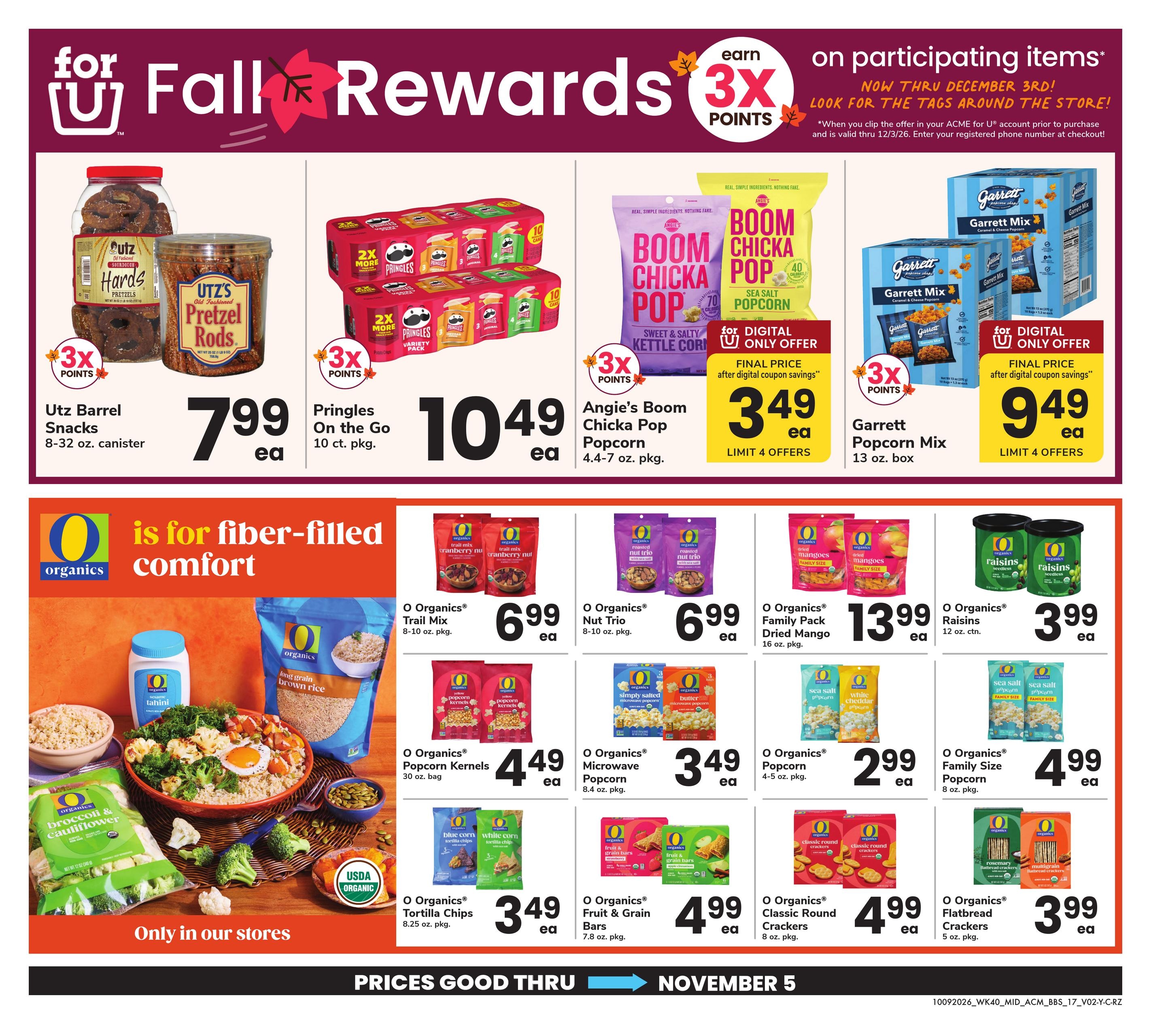 Acme Markets (Beacon Falls Area, CT) Big Book of Savings Weekly Ad October 9 - November 5, 2026