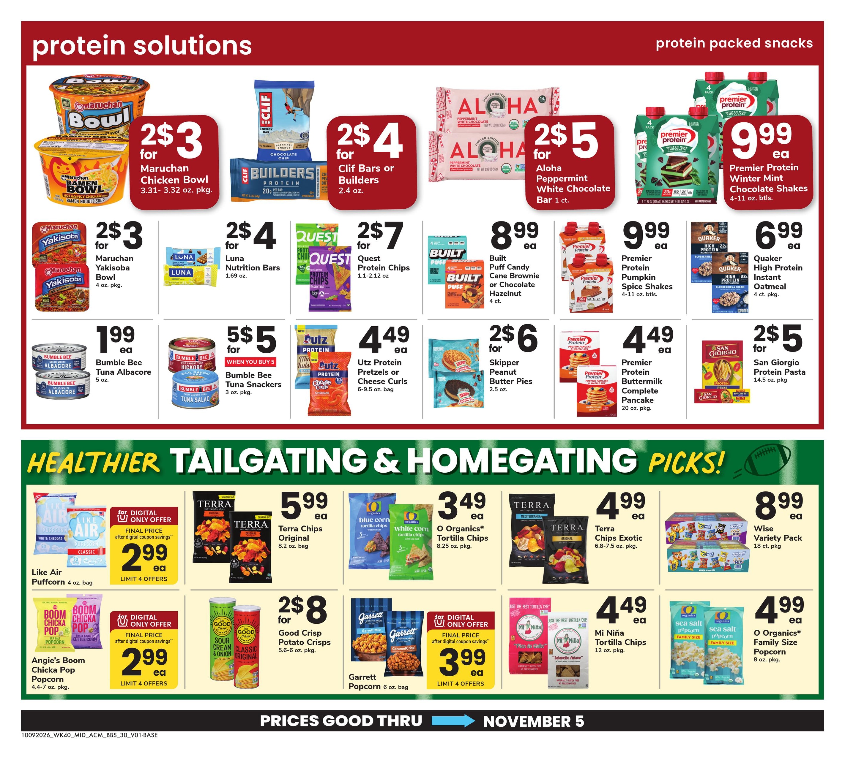 Acme Markets (Bethel Area, DE) Big Book of Savings Weekly Ad October 9 - November 5, 2026