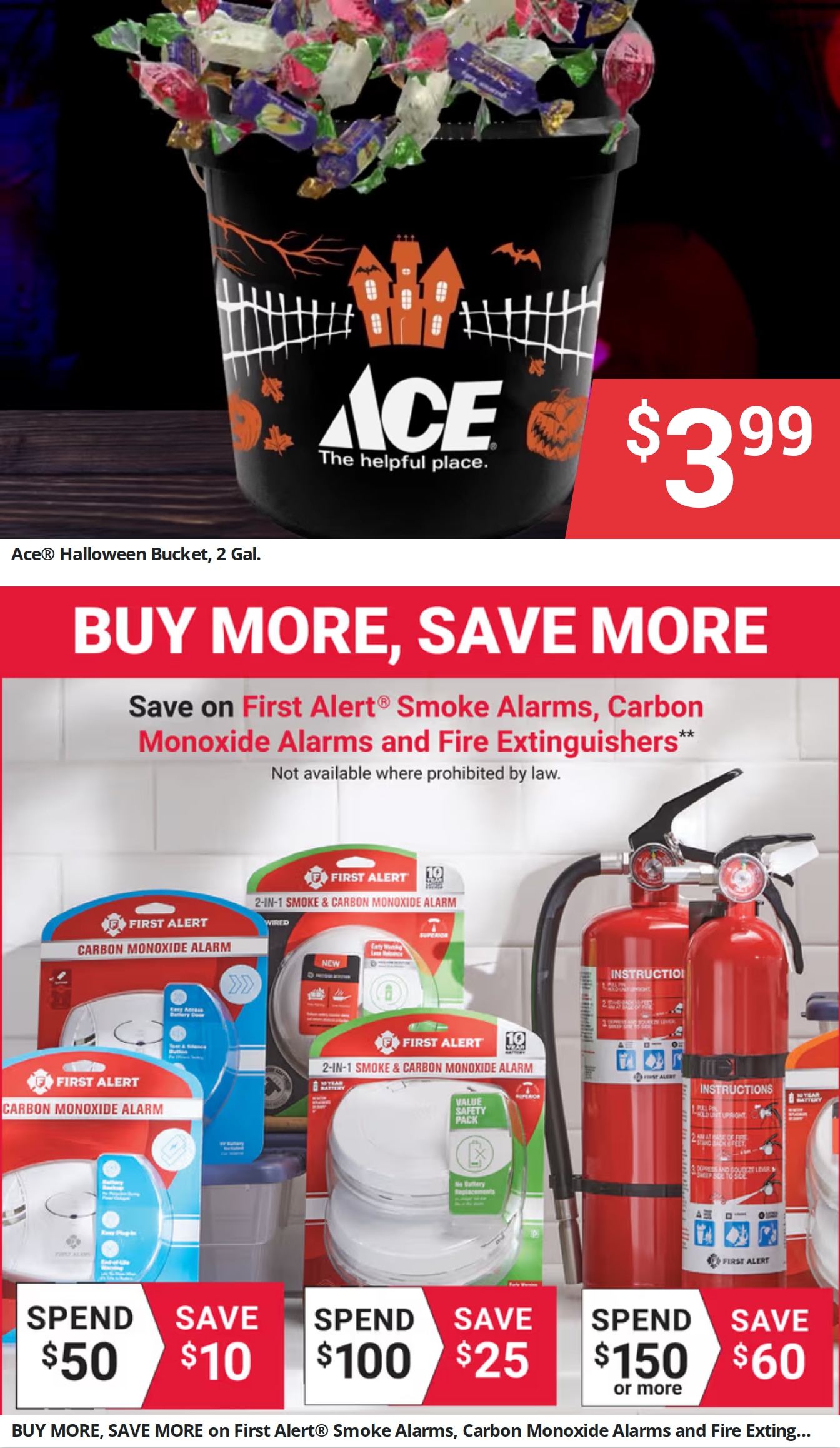 Ace Fix It (3170 Louisville Rd, Bowling Green, KY) Weekly Ad October 1 - 31, 2026