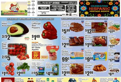 Farm Country (East Elmhurst, NY) Key Food Weekly Ad October 9 - 15, 2026