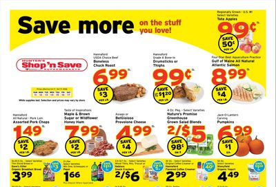 Hunter's Shop 'n Save Weekly Ad October 11 - 17, 2026