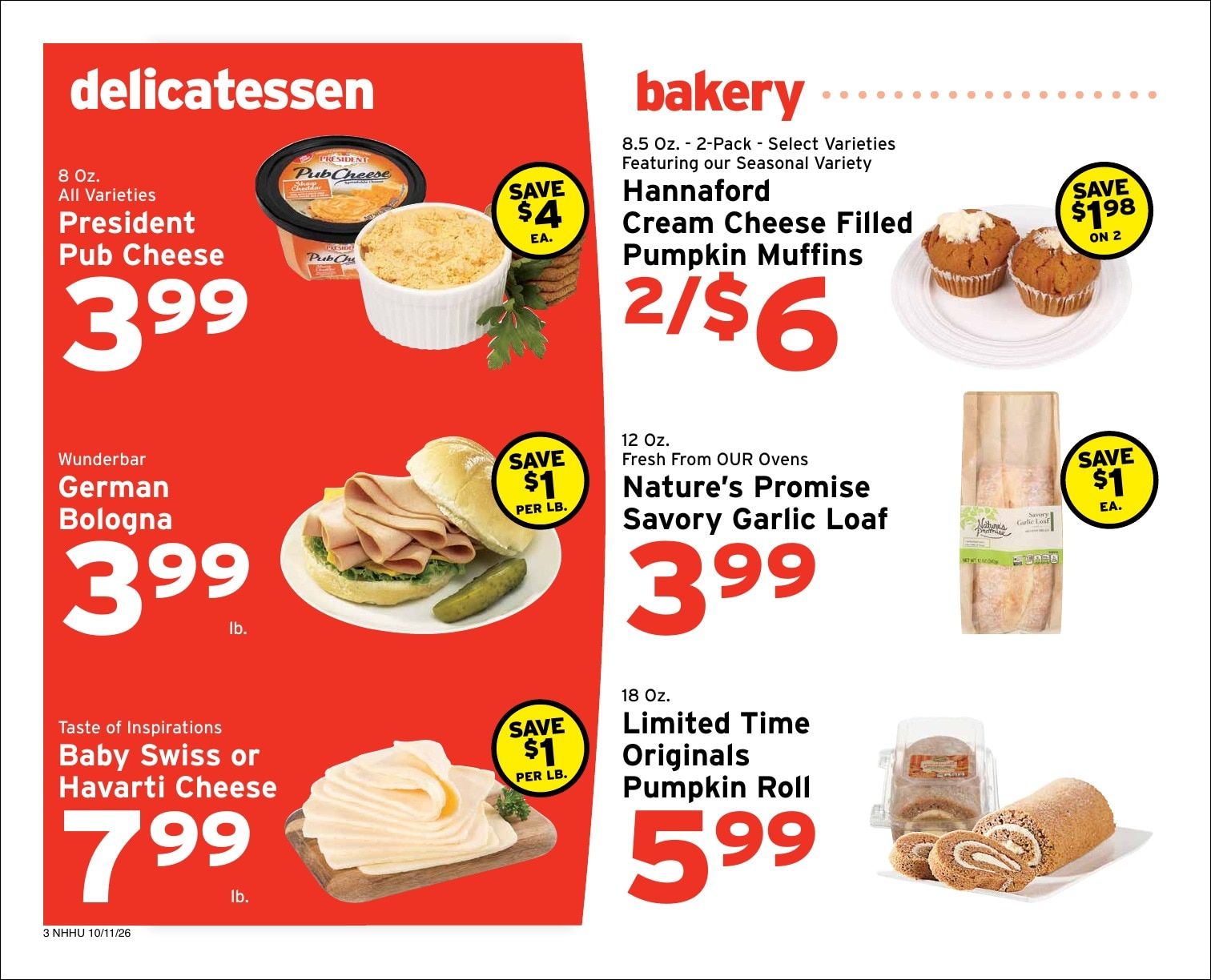 Hunter's Shop 'n Save Weekly Ad October 11 - 17, 2026