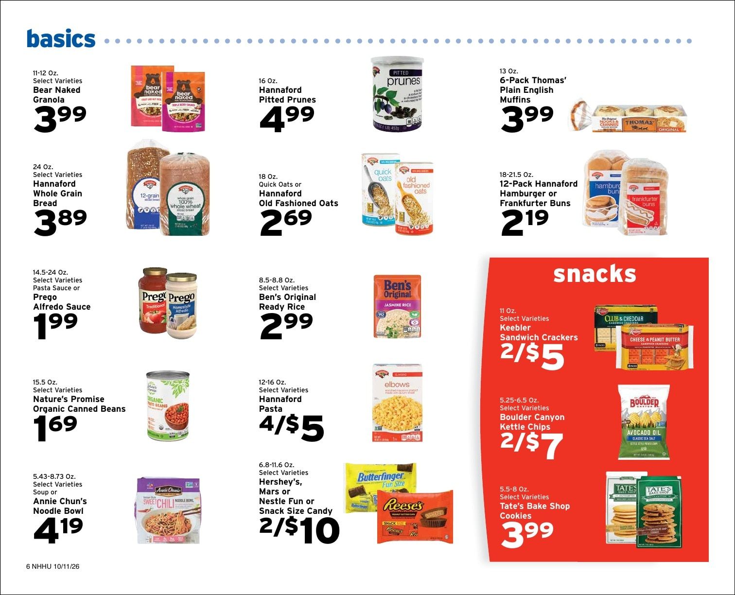 Hunter's Shop 'n Save Weekly Ad October 11 - 17, 2026