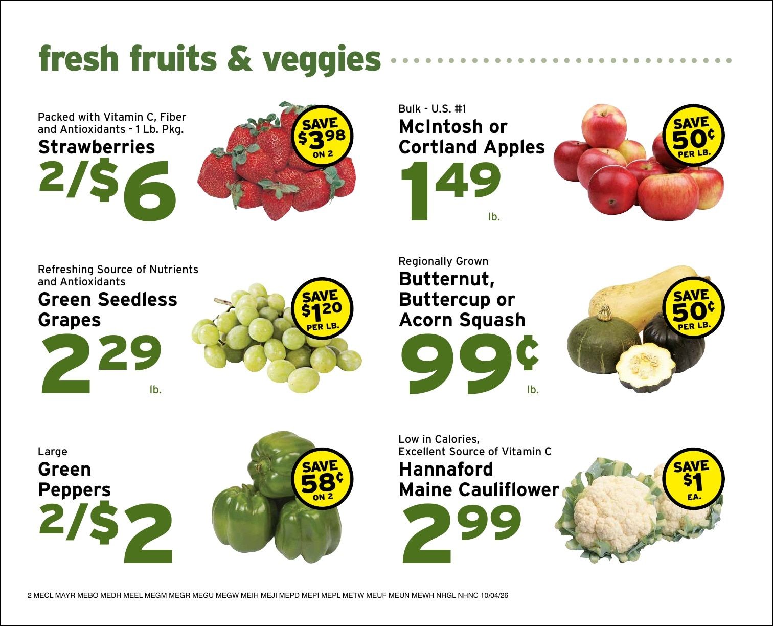 Grant's Shop 'n Save Weekly Ad October 11 - 17, 2026